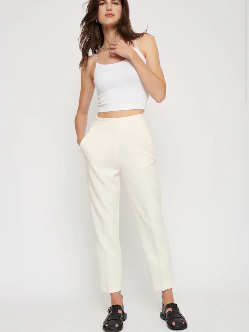 Kendall Side Zip Slim Pants